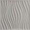 Ekena Millwork 19 5/8in. W x 19 5/8in. H Billow EnduraWall Decorative 3D Wall Panel Covers 2.67 Sq. Ft. WP20X20BWBCR - alternate 6